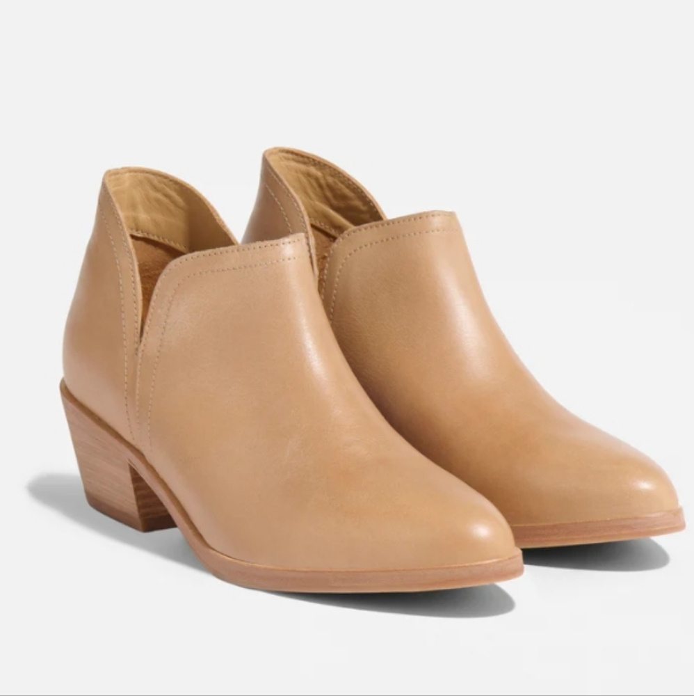 NEW Nisolo Mia Everyday Ankle Boot Almond